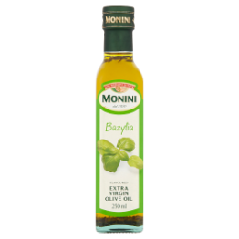 Monini Oliwa Z Oliwek Extra Vergine Aromatyzowana - Bazylia 250 