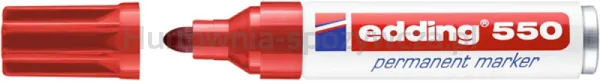 Edding Marker permanentny e-550 3-4 mm, czerwony 