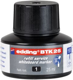 Edding Tusz do uzupełniania markerów do tablic suchościeralnych E-BTK 25 czarny 