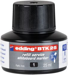 Edding Tusz do uzupełniania markerów do tablic suchościeralnych E-BTK 25 czarny 