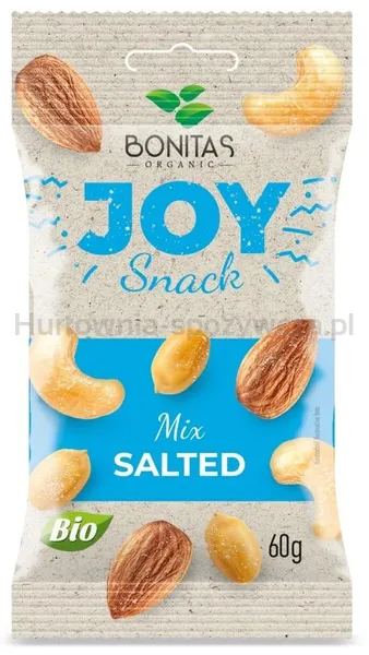 Mix przekąsek solony BIO 60 g