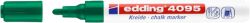 Edding Marker kredowy e-4095 2-3mm, zielony 
