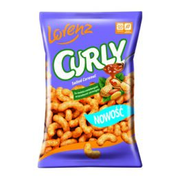 Curly Chrupki Słony Karmel 100g