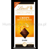 Lindt Excellence Crispy Wafer and Orange 100g