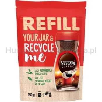 Nescafe Classic Kawa Rozpuszczalna Refill 150G