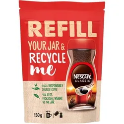 Nescafe Classic Kawa Rozpuszczalna Refill 150G