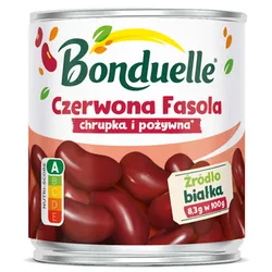 Bonduelle Czerwona fasola chrupka i pożywna 160g