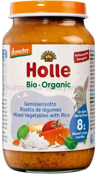 Słoiczek risotto z warzywami od 8 m-ca BIO 220 g