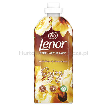 Lenor Płyn Zmiękczający Do Płukania Tkanin Perfume Therapy Vanilla OrchidGolden Amber 1200 Ml