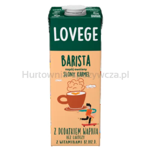 Lovege Napój Dla Baristów o Smaku Słony Karmel 1l