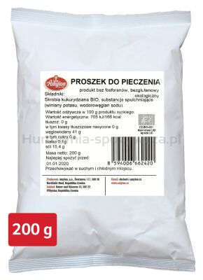 Amylon Proszek Do Pieczenia Bezglutenowy Bio 200 G 