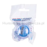 Donau Temperówka plastikowa, pojedyncza, mała okrągła, mix kolorów  - 3