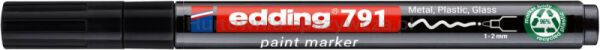 Marker olejowy e-791 EDDING, PCR, czarny - 2