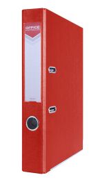 Office Products Segregator Officer z szyną, PP, A4/55mm, czerwony 