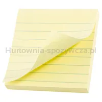 Karteczki samoprzylepne POST-IT® w linie (675-YL), 100x100mm, 1x300 kart., żółte - 2