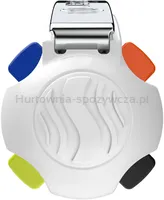 Długopis Automatyczny Schneider Take 4 Neon, M, 4 Kolory Wkładu, Pomarańczowo-Biały - 4
