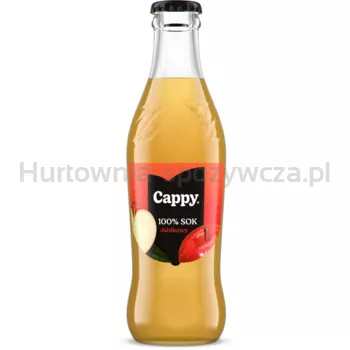 Cappy Jabłkowy 100% sok 250 ml szkło