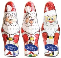 Mikołaj świąteczny z czekolady bez dodatku cukru 28 g (SPRZEDAŻ TYLKO NA OPAKOWANIA ZBIORCZE) - 2