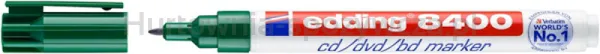 Edding Marker do płyt cd/dvd/bd e-8400 0,5-1mm, zielony 