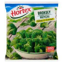 Hortex Brokuły Różyczki 450 G