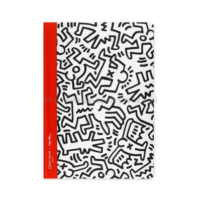 Notes CARAN D'ACHE, Keith Haring, kropki, A5