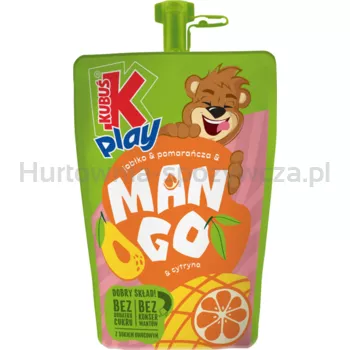 Kubuś Play jabłko pomarańcza, mango, cytryna 200 ml