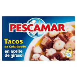 Pescamar Ośmiornice Macki Głowonogów W Oleju Słonecznikowym 111G/72G