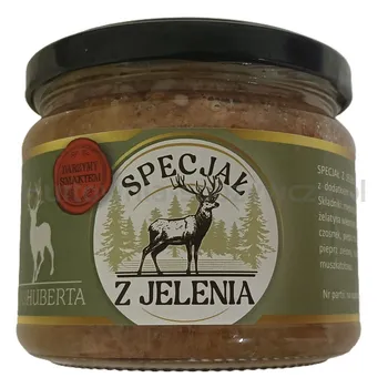 Las Huberta - Specjał z jelenia - słoik 300g