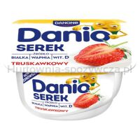 Danone Danio Serek Homogenizowany Truskawkowy 130 G