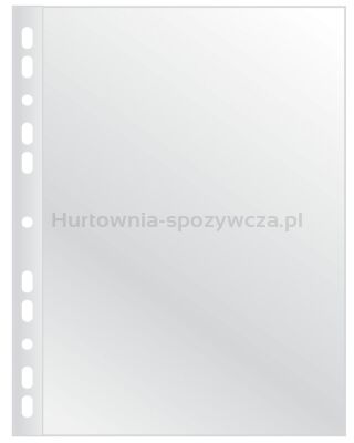 Q-Connect Koszulki na dokumenty PP, A4, krystal, 75mikr., 100szt. 