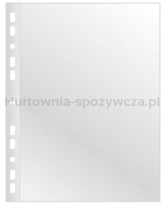 Q-Connect Koszulki na dokumenty PP, A4, krystal, 75mikr., 100szt. 