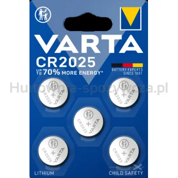 Varta Baterie Specjalistyczne Cr2025 5Szt