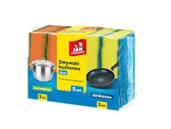 Jan Niezbędny Zmywaki kuchenne Duo 5szt