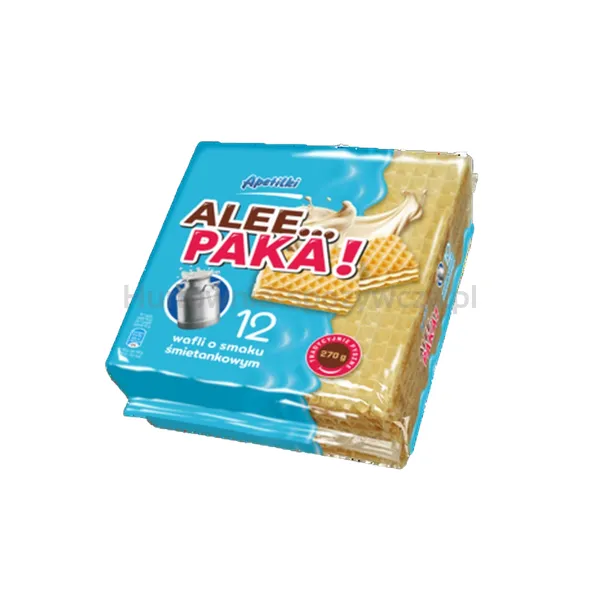 Apetilki Wafle Przekładane Śmietankowe 270 G