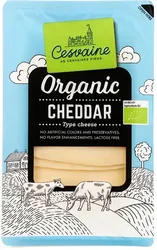 Ser cheddar w plastrach BIO 125 g