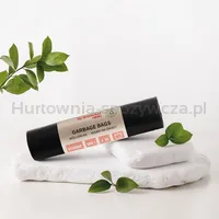 Worki na śmieci DONAU ECO, mocne (LDPE), 160l, 10 szt., czarne - 2