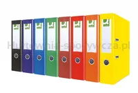 Q-Connect Segregator Hero z szyną, PP, A4/75mm, żółty  - 2