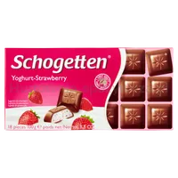 Schogetten Czekolada Yoghurt - Strawberry 100G