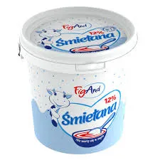 Figand Śmietana 12% 1 Litr Wiaderko