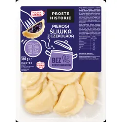 Proste Historie Pierogi śliwka z czekoladą 360g