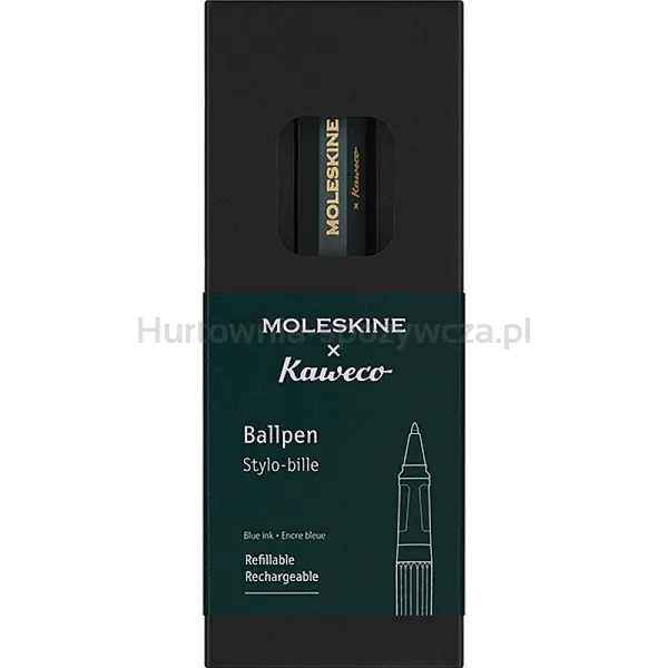 KAWECO X MOLESKINE długopis, zielony