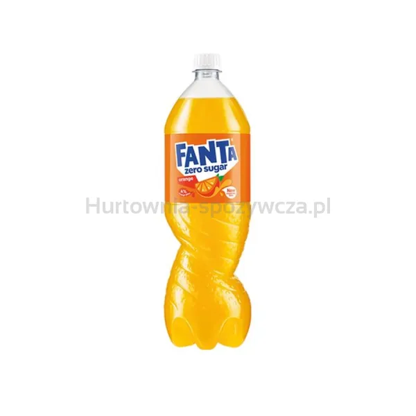 Fanta Orange Zero 1,5 l (w tym +0,50 zł/szt. zwrotnej kaucji)