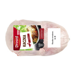 KACZKA PEKIN BEZ PODROBÓW KLASA B, DROSED ok.2,2 KG PRODUKT GŁĘBOKO MROŻONY