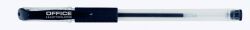 Office Products Długopis żelowy, gumowy uchwyt, 0,5mm, czarny 