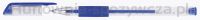 Długopis żelowy OFFICE PRODUCTS, gumowy uchwyt, 0,5mm, niebieski - 2