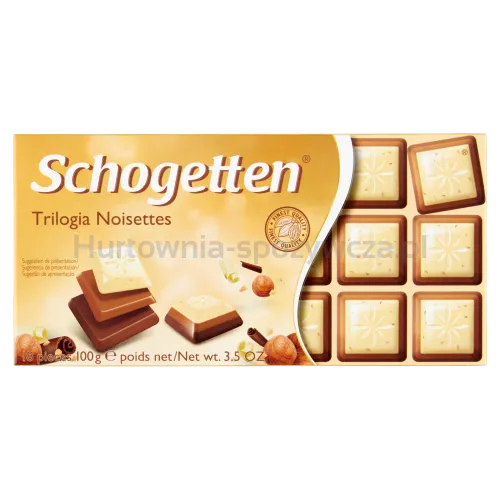 Schogetten Czekolada Trilogia Noisettes 100G
