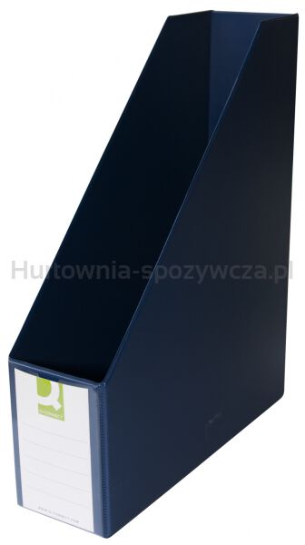 Pojemnik na dokumenty Q-CONNECT, PVC, A4/76, zielony - 4