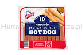 Indykpol Parówki hot-dog 560g 