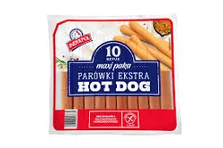 Indykpol Parówki hot-dog 560g 