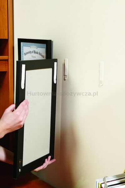 Rzepy COMMAND™ (17206 PL), do wieszania obrazów, duże, 2 szt., białe - 4
